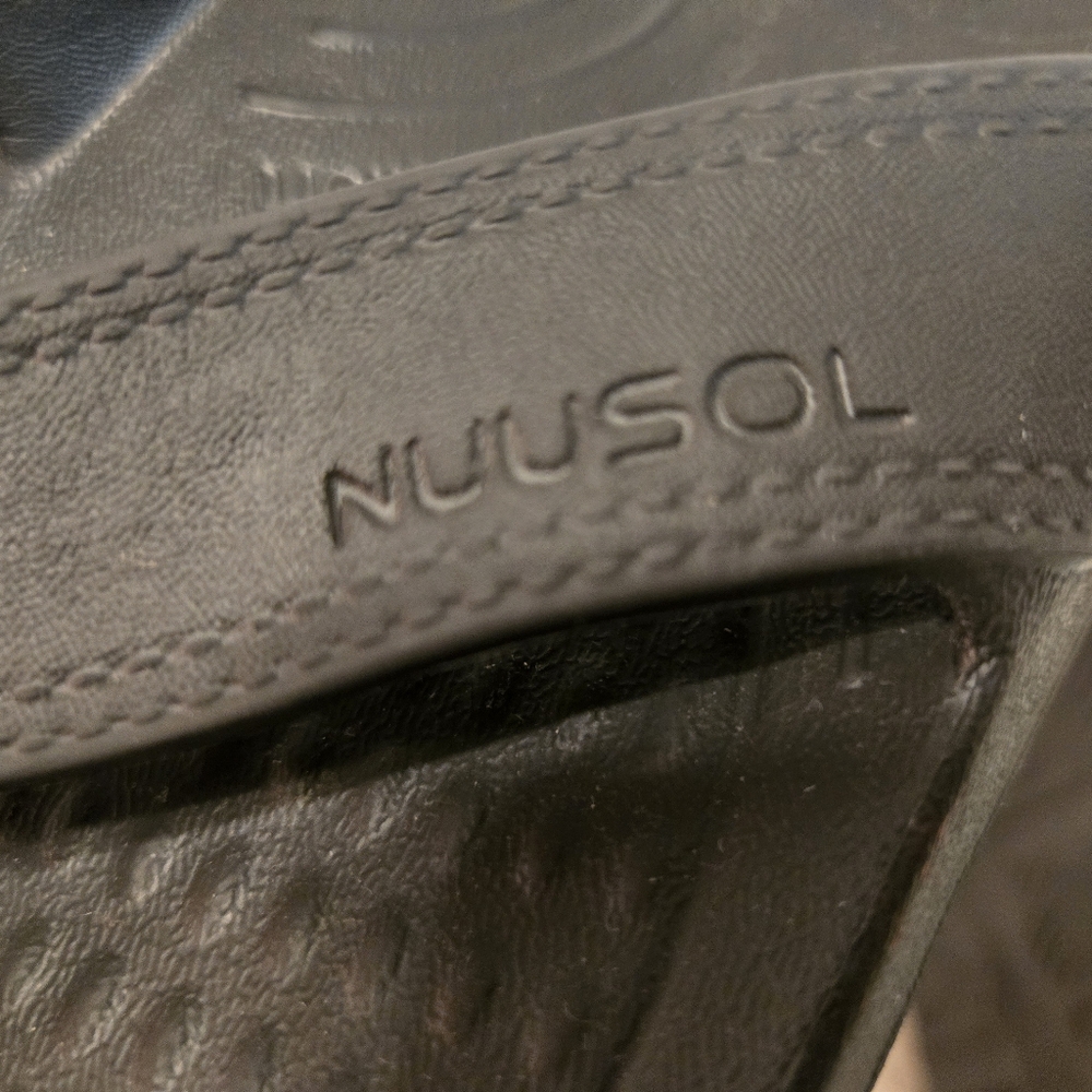 Nuusol Black Sandals